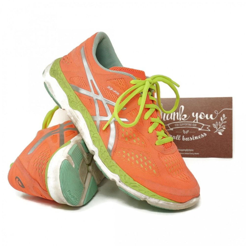 Asics Womens 33-FA Road Running Shoes Size 8